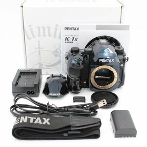 ショット数540回。★新品級★ PENTAX ペンタックス K-1 Mark II J limited 01 ボディキット VIRIDIAN ヴィリジアン