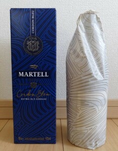 MARTELL CORDON BLUE COGNAC コニャック正規品 ブランデーマーテルコルドンブルー 空き瓶　包装紙　箱のみ　中身なし