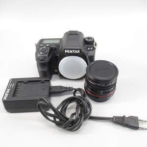 1円〜 RICOH PENTAX K-3 SR カメラボディ HD PENTAX-DA 1:2.8 35mm Macro 通電のみ確認済み 32-2917406【O商品】