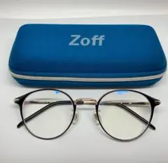 zoff ZK192001 A 14E1 度なし ブルーライトカット 伊達メガネ