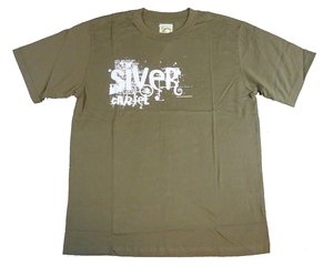 SIVER CARTEL サイバーカーテル 半袖Tシャツ カットソー MAYHEM T-SHIRT スキー カーキ Lサイズ(USサイズ) 新品