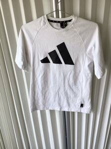 アディダス ADIDAS URBAN HEAVY 半袖Tシャツ Tシャツ ホワイト 白 厚手生地 スウエット S 12/19 FL3886 OQ3001