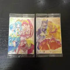 プリキュア　カード　ウエハース10   2枚セット①