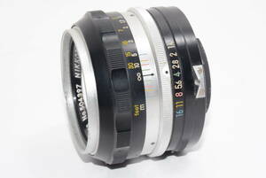 【外観並級】NIKON ニコン NIKKOR-S Auto 50mm F1.4 Nippon Kogaku　#m8884