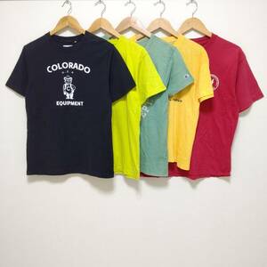 お得!!【まとめ売り】半袖 Tシャツ 5着 セット ジャージーズ ハーレーダヴィッドソン チャンピオン アメカジ古着 メンズ サイズ S /T-150j