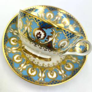 【Ｔ】ROYAL DOULTON BIRBECK　ロイヤルドルトン バーベック　カップ＆ソーサー　1客　 金彩　希少　廃版　 中古/現状品【1204】