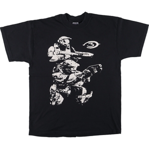 古着 ジャージーズ Jerzees HALO 3 ヘイロー3 ビデオゲーム プリントTシャツ メンズL /eaa456664