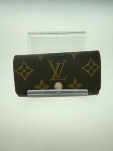 LOUIS VUITTON◆ミュルティクレ4_モノグラム・キャンバス_BRW/-/BRW/総柄/メンズ