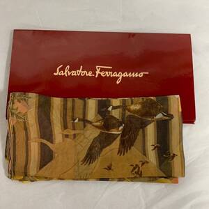 Ferragamo フェラガモ 縦長スカーフ スカーフリング ２点セット セット売り