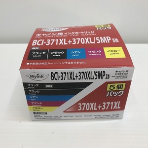 【未使用】 Canon BCI-371XL+370XL/5MP互換インクカートリッジ C370/371-5P 日本ナインスター