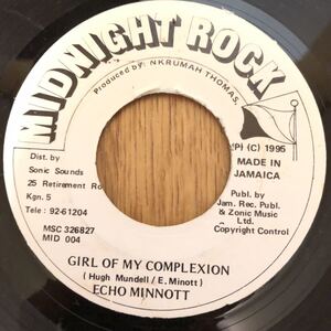 送料無料★レア キラー!! GIRL OF MY COMPLEXION / ECHO MINNOTT★大量出品中