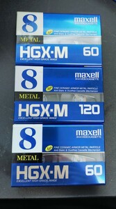 maxell　METAL HGX-M P6-60HGX-M