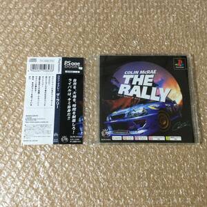 PS コリン・マクレー ザ・ラリー COLIN McRAE THE RALLY 【帯あり】2人プレイ可！ スパイク サミー PS one Books シリーズ