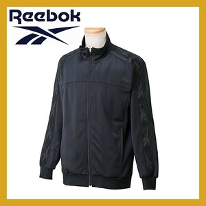 ■新品 Reebok ジャージ リーブラック スモール ロゴ トラック トップ サイズXL ジャケット 限定 Z79502 PLAY DRY仕様で汗快適に nike puma