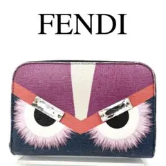 FENDI フェンディ コインケース バグズ モンスター ビジュー ラウンド