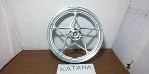 スズキ　GSX400S　カタナ　フロントホイール　J18×MT2.50　AAA　ENKEI　刀　KATANA　