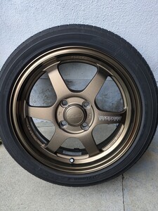 RAYS VOLKRACING　15×5J45　165/50R15 タイヤホイール4本セット