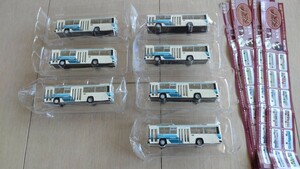 バス　コレクション　まとめて7台　岡山電気軌道　西日本車体工業　本体　ブリスターのみ、箱なし