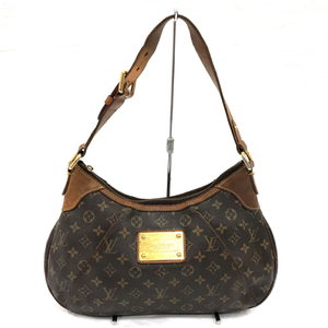 1円 ルイヴィトン モノグラム テムズPM M56384 ショルダーバッグ 肩掛け レディース ブラウン LOUIS VUITTON