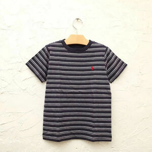 新品 キッズ 5 115cm POLO RALPH LAUREN ポロラルフローレン ネイビー ボーダーTシャツ ボーイズ 男の子 子供服