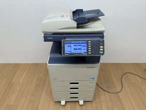 ジャンク 東芝テック カラー複合機 e-STUDIO 2555C A3対応 4段カセット 純正トナー付 簡易動作確認済 中古 カウンター130249枚 プリンター