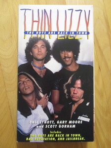 THIN LIZZY シン・リジィ ライヴ・アット・シドニー1978 【VHS】送料無料～