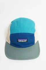 美品23AW patagonia パタゴニア MACLURE HAT マクルーア ハット キャップ 帽子 22321FA23 紺青ベージュ1105O★2