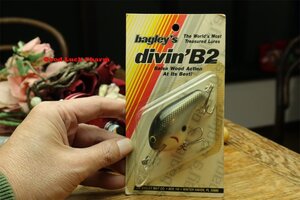 JIM BAGLEY オールド バグリー DIVING B2 検 ABU 道楽 ハトリーズ BALSA50 ZEAL ザウルス HEDDON シマノ フルーガー スミス 全盛昭和釣人に