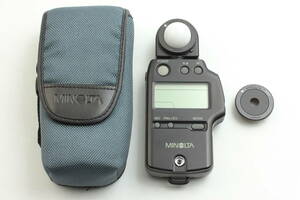 【通電確認済み】Minolta ミノルタ Autometer IVF カバー付き