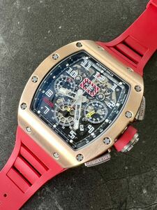 リシャールミル RICHARD MILLE 011TI 18KRG ダイヤベゼルあり