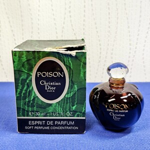 Christian Dior POISON◆ディオール プワゾン◆ESPRIT DE PARFUM◆30ml◆ボトルタイプ◆残量9割程度