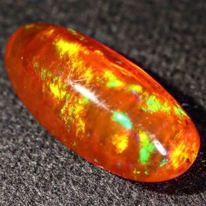 高品質&遊色抜群!!1.275ct 天然ファイアオパール メキシコ産＜裸石 ルース ファイヤーオパール fire opal 宝石 jewelry ジュエリー＞