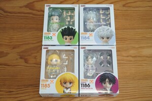 ねんどろいど　HUNTER×HUNTER　ハンター・ハンター　ゴン　キルア　クラピカ　クロロ　4種セット　オンラインショップ特典付き　