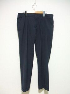 LOUNGE LIZARD ウール混 サイズ3 スラックス パンツ ネイビー メンズ ラウンジリザード 中古 1-1226S F85436