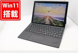 訳有 2K対応 タッチ 13型 Lenovo ThinkPad X1 Tablet Gen 3 Windows11 八世代 i5-8250U 8GB NVMe 256GB-SSD カメラ LTE 無線 Office付
