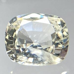 ◆天然イエローサファイア0.911ct◆m 約6.1×5.3mm ルース 裸石 aquamarine 宝石 ジュエリー コランダム テDG0