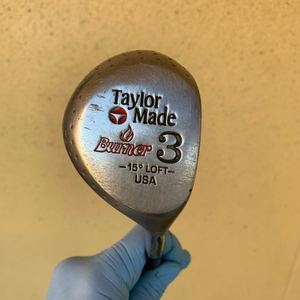 レア TaylorMade Burner 3w LOFT 15度 USA ヴィンテージ テーラーメイド バーナー 3番ウッド ドライバー Golf club【266