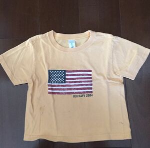 USED★オールドネイビーOLD NAVY★キッズTシャツ3T★アメカジ★アメリカで購入★星条旗柄★アメリカンフラッグ★7