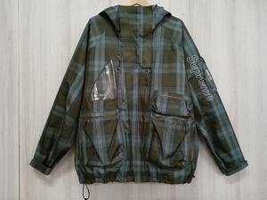 Supreme シュプリーム マウンテンパーカー Lサイズ 21AW gorete × shell JKT GORE-TEX ブルゾン カーキ チェック