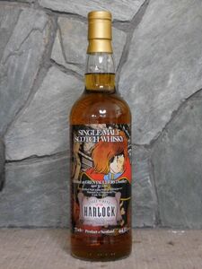 『宇宙海賊キャプテンハーロック』ラベル グレントファース1989　ウイスキー　Glentauchers 新品未開栓 130本限定 ウイスキーミュウ当選品