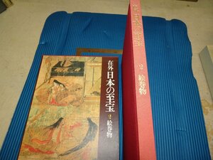 Rarebookkyoto　F1B-230　絵巻物　在外日本の至宝　大型本　毎日新聞　1980年頃　名人　名作　名品