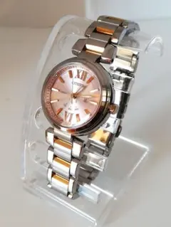 【電波ソーラー、美品】CITIZEN　シチズン　クロスシー　シャインオレンジ