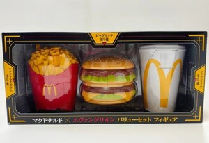 本日購入　新品未開封　送料無料！　　　　　　　　マクドナルドエヴァンゲリオン　　　　　　　　　バリューセットフィギュア