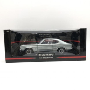 【中古】１／１８　Ｍｉｎｉｃｈａｍｐｓ　Ｆｏｒｄ　Ｃａｐｒｉ　ＲＳ　１９６９　ＲＨＤ　（ブルーメタリック）[240024401062]