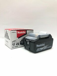 11.18KI◇未使用品◇makita リチウムイオンバッテリー BL1860B◇マキタ◇ 電動工具 18V 6.0Ah 雪マーク 純正◇③ DF8 DI0