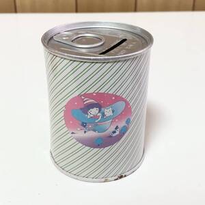 ☆匿名配送　缶型貯金箱　三和銀行貯金箱　　レア 希少 非売品 ノベルティー 昭和レトロ 限定品 コインバンク 年代物 ららら貯金箱