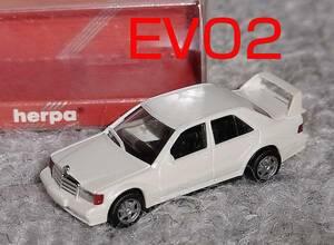 1/87メルセデスベンツ190E EVO2 パールホワイト (W201)MERCEDES