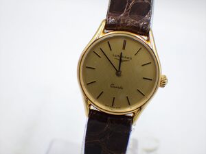 380734②【1円スタート】LONGINES ロンジン 稼動品 ヴィンテージ レディース 時計 クオーツ ケース23mm