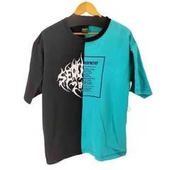 ユーズドフルギ USED古着 Sqnc ドッキング S/S Tシャツ メンズ import：L 