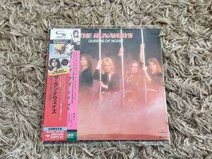 紙ジャケ ザ・ランナウェイズ/クイーン・オブ・ノイズ THE RUNAWAYS/QUEENS OF NOISE 国内盤 SHM-CD 廃盤